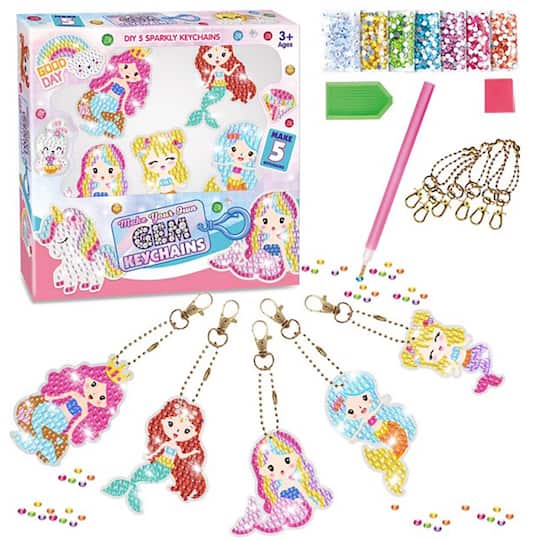 Sparkly Selections Mermaid Keychains Set